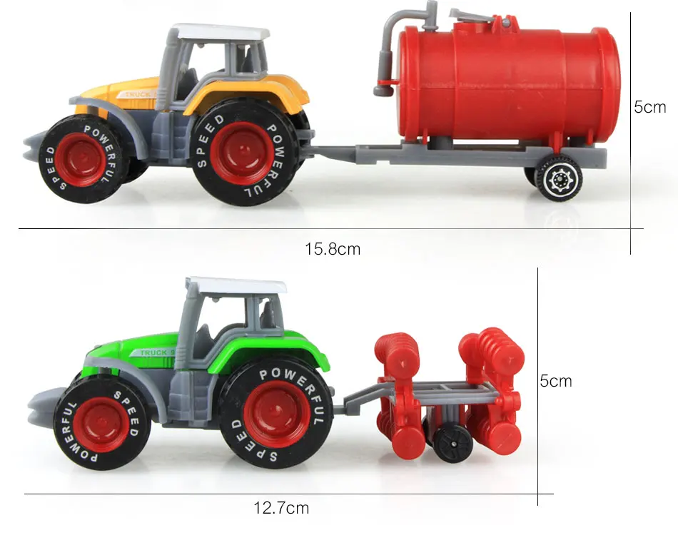 2pcs/lot Mini Alloy Engineering Car Tractor Toy Farmers Truck Model Classic Vehicle Car Toy Cars for Children Boy oyuncak
2pcs/lot Mini Alloy Engineering Car Tractor Toy Farmers Truck Model Classic Vehicle Car Toy Cars for Children Boy oyuncak