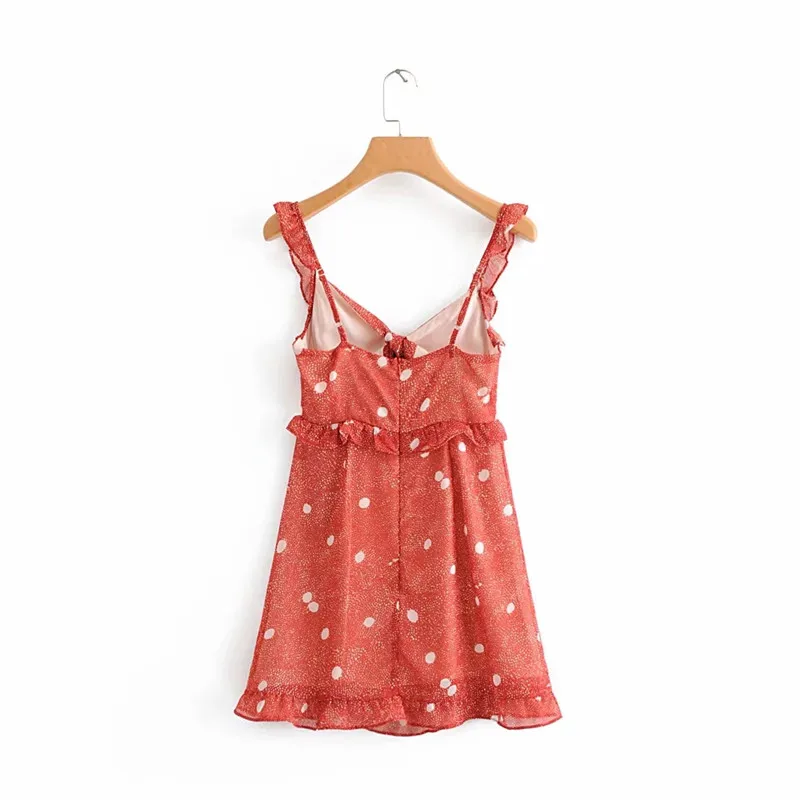 2019 Women Summer Dress Casual Korean Dresses Sexy Bohemian Beach Mini Dot Dress
2019 Women Summer Dress Casual Korean Dresses Sexy Bohemian Beach Mini Dot Dress