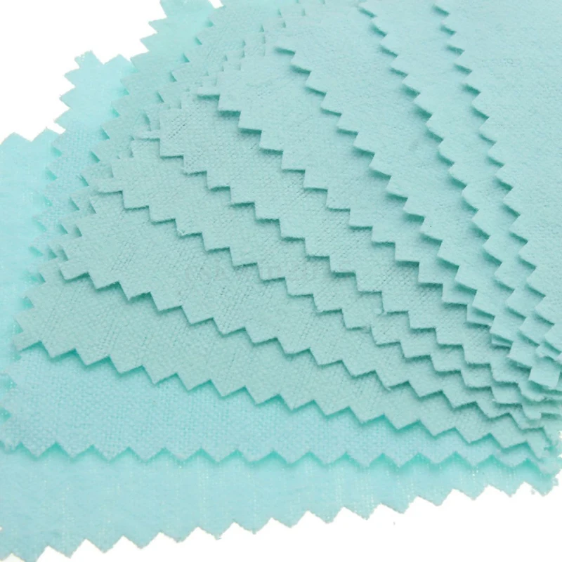 10pcs 80x80mm Silver Polish Cloth Jewelry Cleaning Cleaner Polishing Cloth Jewelry Making tools Blue Color Cloth Jewelry Tools
10pcs 80x80mm Silver Polish Cloth Jewelry Cleaning Cleaner Polishing Cloth Jewelry Making tools Blue Color Cloth Jewelry Tools