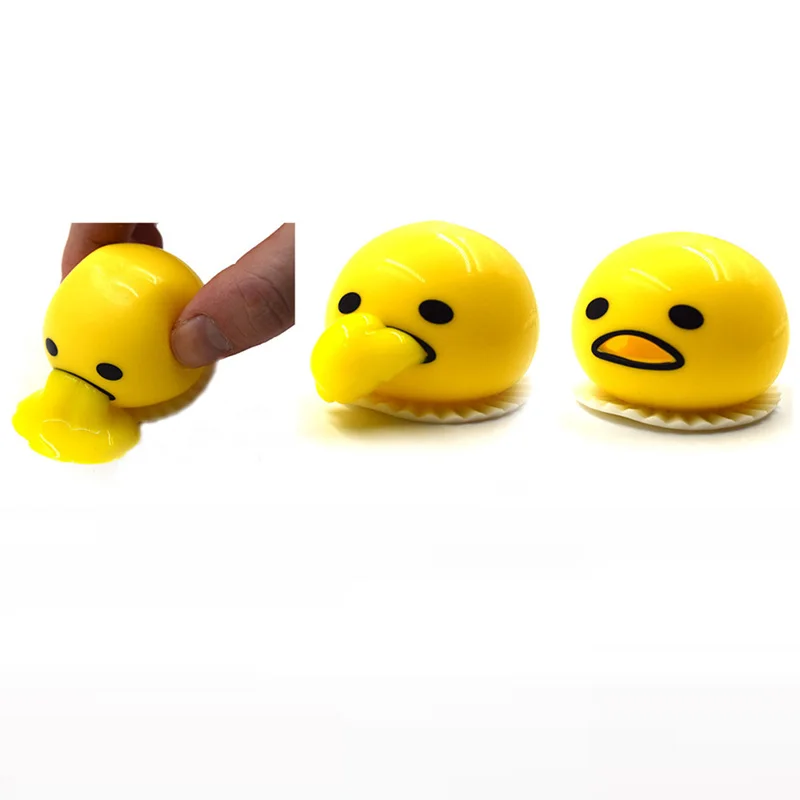 20pcs Novelty Gags Toy Practical Jokes Anti-stress Vomiting Egg Yolk Lazy Brother Fun Squeezed Slime Creative Gift
20pcs Novelty Gags Toy Practical Jokes Anti-stress Vomiting Egg Yolk Lazy Brother Fun Squeezed Slime Creative Gift