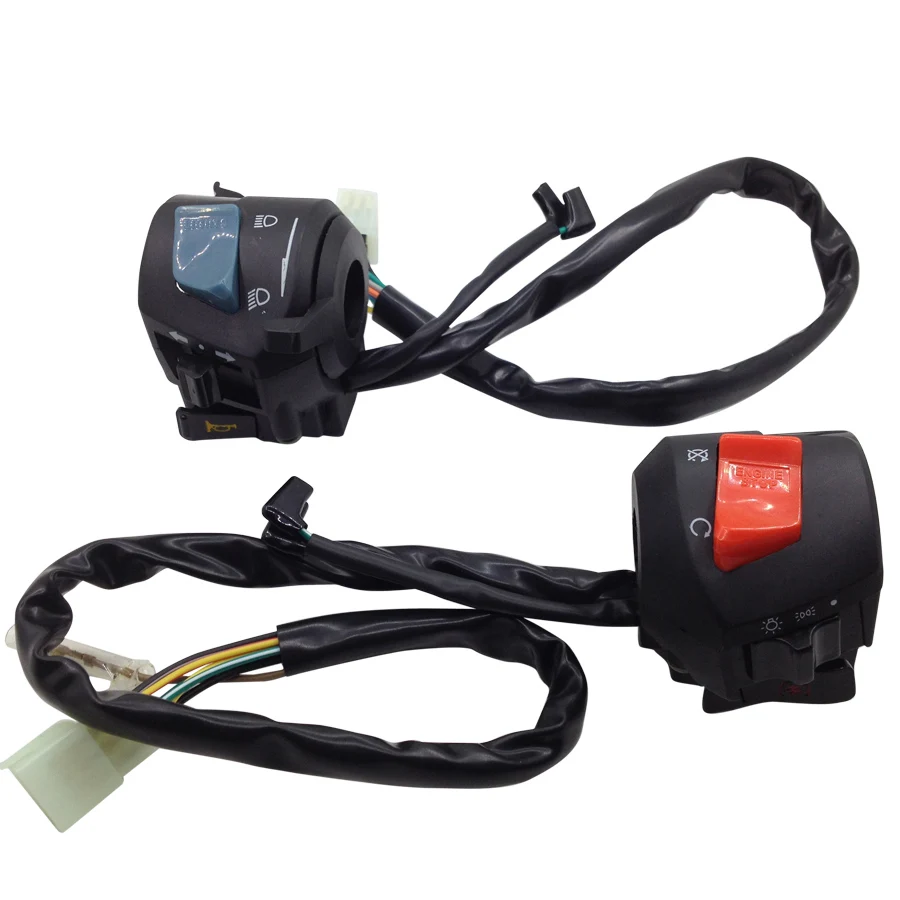 1 пара переключатель поворотного сигнала мотоцикла для Honda CB400|motorcycle turn signal switch|horns