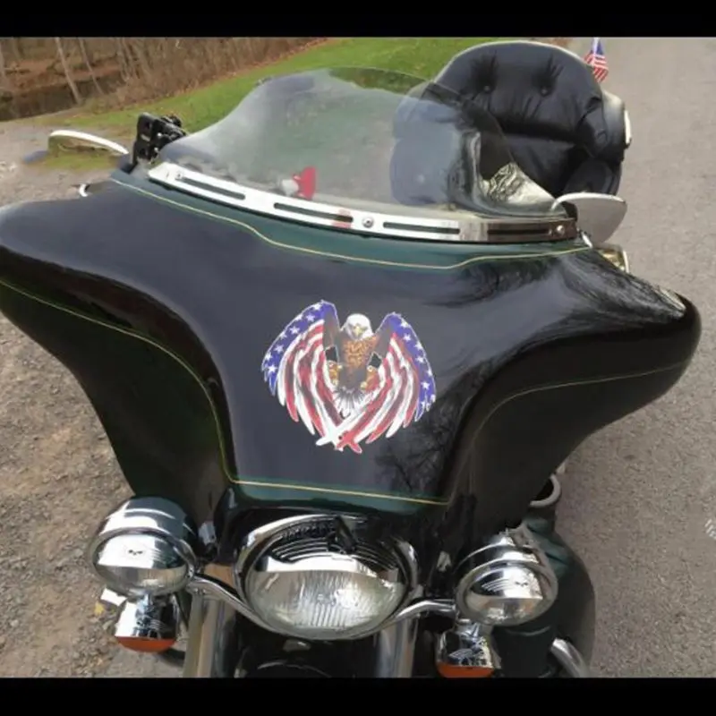 Decals Sticker Car Styling Cool American Eagle Flag Car Decoration Decal Accessories Waterproof PET Reflective Graphics
Decals Sticker Car Styling Cool American Eagle Flag Car Decoration Decal Accessories Waterproof PET Reflective Graphics