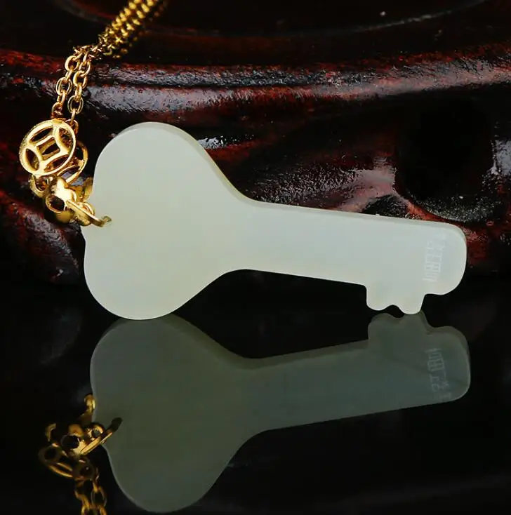 Best Gift Of Love Jade Style Key Necklace For Male Female Pendant Jewelry Free Shipping Top Quality
Best Gift Of Love Jade Style Key Necklace For Male Female Pendant Jewelry Free Shipping Top Quality