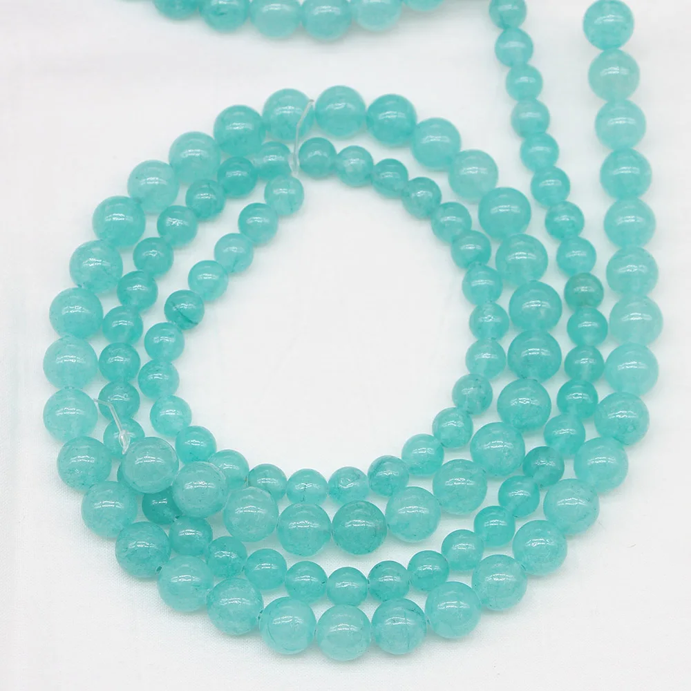1strand/lot Amazonite Color Lake Blue Natural Stone Round Beads Loose Spacer Bead 4/6/8/10/12mm For Jewelry Making DIY Bracelet
1strand/lot Amazonite Color Lake Blue Natural Stone Round Beads Loose Spacer Bead 4/6/8/10/12mm For Jewelry Making DIY Bracelet