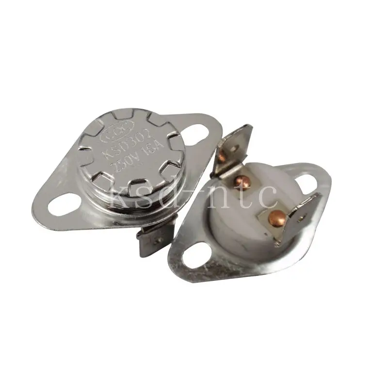 20PCS Thermostat KSD302/KSD301 Ceramics 16A250V 150C 160C 165C 170C 175C 180C 185C 190C 195C 200C 210C degrees Normally Closed
20PCS Thermostat KSD302/KSD301 Ceramics 16A250V 150C 160C 165C 170C 175C 180C 185C 190C 195C 200C 210C degrees Normally Closed