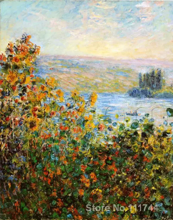 Canvas paintings Flower Beds At Vetheuil Claude Monet artwork Hand painted High quality
Canvas paintings Flower Beds At Vetheuil Claude Monet artwork Hand painted High quality