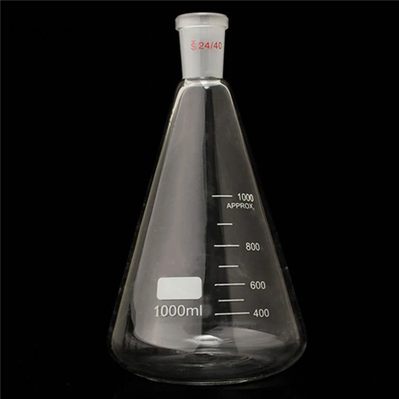 Фляга Erlenmeyer, 24/40, 1000 мл/1 л, коническая бутылка, посуда для химической Лаборатория стеклянная посуда
Фляга Erlenmeyer, 24/40, 1000 мл/1 л, коническая бутылка, посуда для химической Лаборатория стеклянная посуда