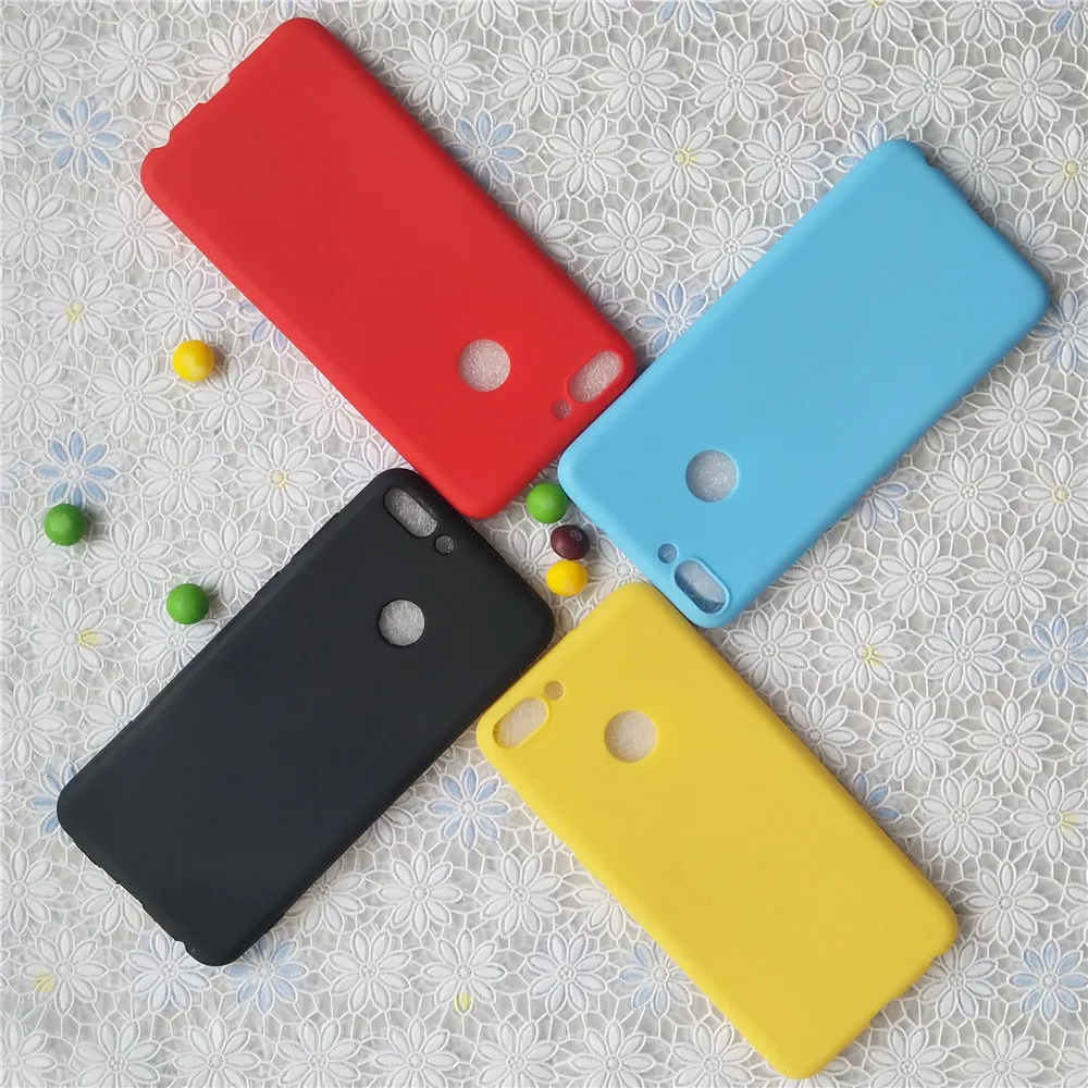 Высокое качество конфеты полный чехол для huawei Enjoy 7 S Macarons цвет ТПУ силиконовый