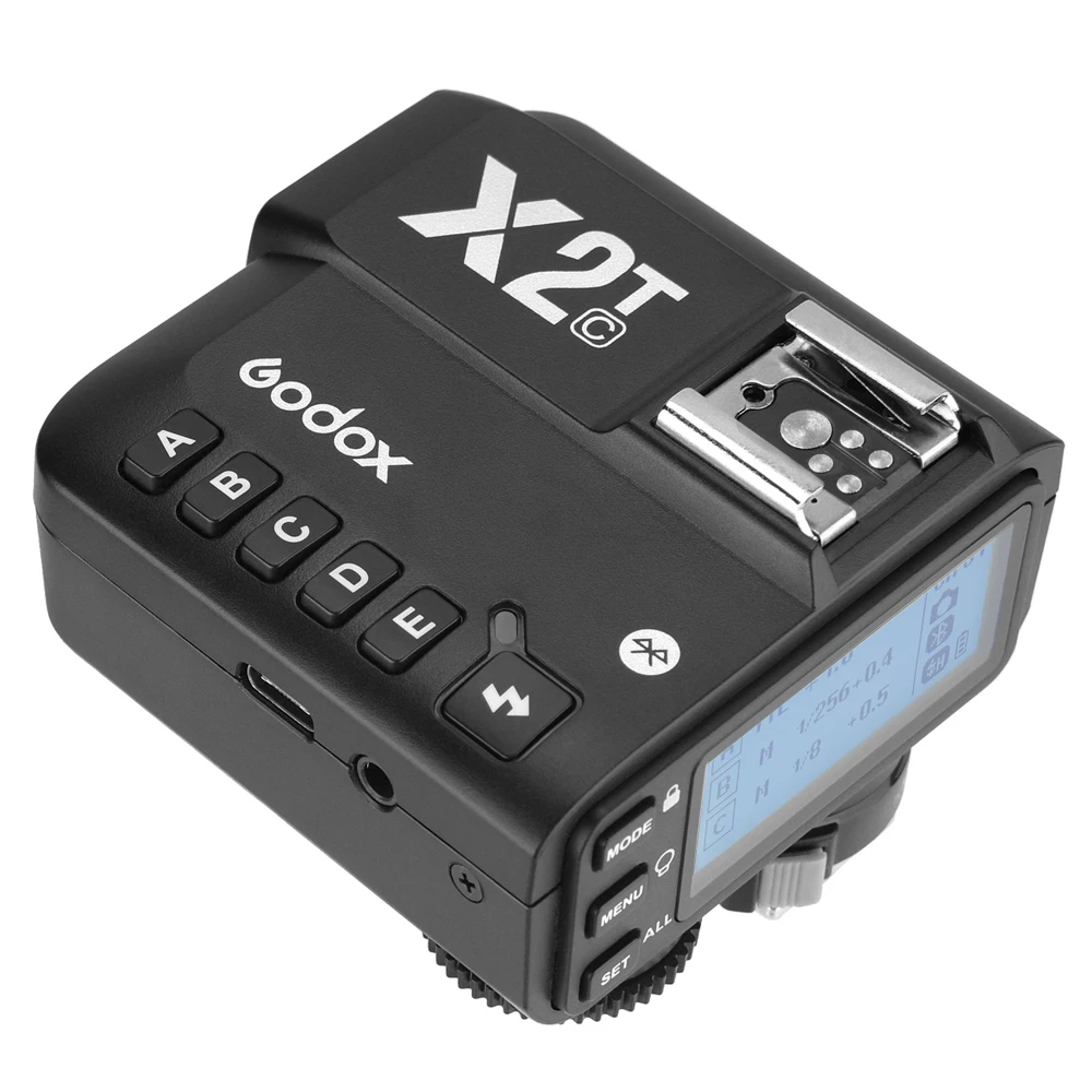 Godox X2T C/N/S/F/O/P HSS TTL Bluetooth беспроводной триггер вспышки по телефону для Canon Nikon Sony FUJI