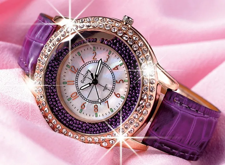 Gogoey Watches Fashion Ladies Watches Bling Rhinestone Quartz Wristwatch Womens Watches Female Quartz Clock reloj mujer elegante
Gogoey Watches Fashion Ladies Watches Bling Rhinestone Quartz Wristwatch Womens Watches Female Quartz Clock reloj mujer elegante