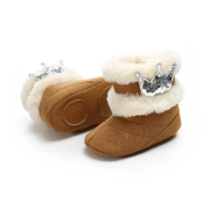 Newborn Baby Infant Toddler Girl Boots Crib Shoes Crown Prewalkers Snow Winter Warm Princess Baby Shoes
Newborn Baby Infant Toddler Girl Boots Crib Shoes Crown Prewalkers Snow Winter Warm Princess Baby Shoes