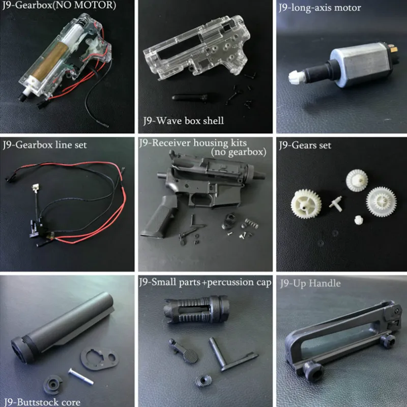 Toy New Jinming J9-m4a1 Gel Ball Blaster Nylon Original Accessories No.2 Gearbox Toy
Toy New Jinming J9-m4a1 Gel Ball Blaster Nylon Original Accessories No.2 Gearbox Toy