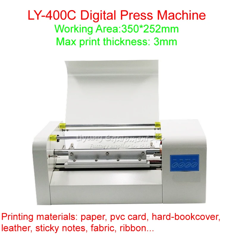 LY 400C foil press machine aluminium foil rolls printig digital hot foil stamping printer machine free DDP to RU
LY 400C foil press machine aluminium foil rolls printig digital hot foil stamping printer machine free DDP to RU