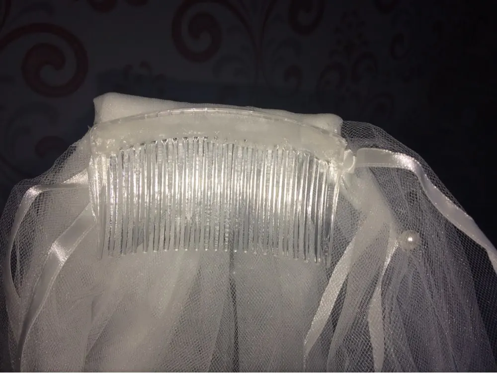 Voile Mariage Wedding Accessories Short Tulle Wedding Veil White Ivory Two Layer Bridal Veil With Comb Cheap Beaded Veils
Voile Mariage Wedding Accessories Short Tulle Wedding Veil White Ivory Two Layer Bridal Veil With Comb Cheap Beaded Veils