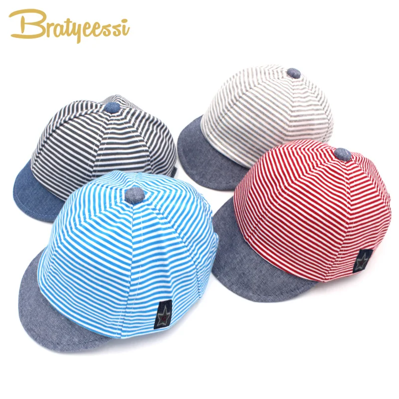 Fashion Striped Baby Hat Summer Cotton Baby Boy Cap Adjustable Infant Hats for Girls 6-18M 1 PC
Fashion Striped Baby Hat Summer Cotton Baby Boy Cap Adjustable Infant Hats for Girls 6-18M 1 PC