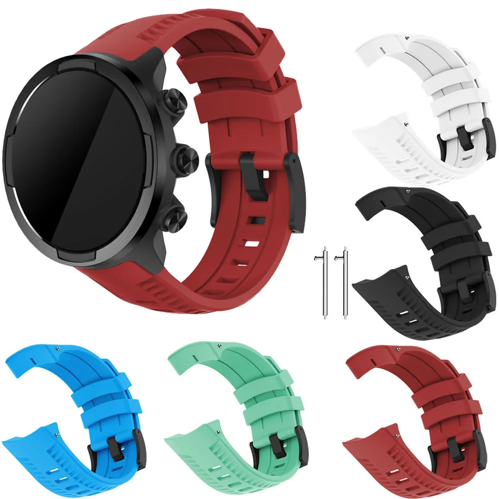 Силиконовый сменный спортивный ремешок для Suunto 9 / Spartan Sport наручные часы HR Baro / Sport baro/спортивные наручные часы браслет ремешок
Силиконовый сменный спортивный ремешок для Suunto 9 / Spartan Sport наручные часы HR Baro / Sport baro/спортивные наручные часы браслет ремешок
