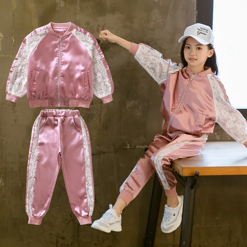 Baby Girl Autumn Sports Suit New Korean Style Cotton Sweater Kids Fashion 4-14Year Two Piece Set Children Lace Outfits
Baby Girl Autumn Sports Suit New Korean Style Cotton Sweater Kids Fashion 4-14Year Two Piece Set Children Lace Outfits