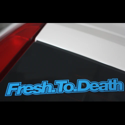 XGS DECAL Car stickers vinyl waterproof decal fresh to death for cars motorcycles and boats
XGS DECAL Car stickers vinyl waterproof decal fresh to death for cars motorcycles and boats