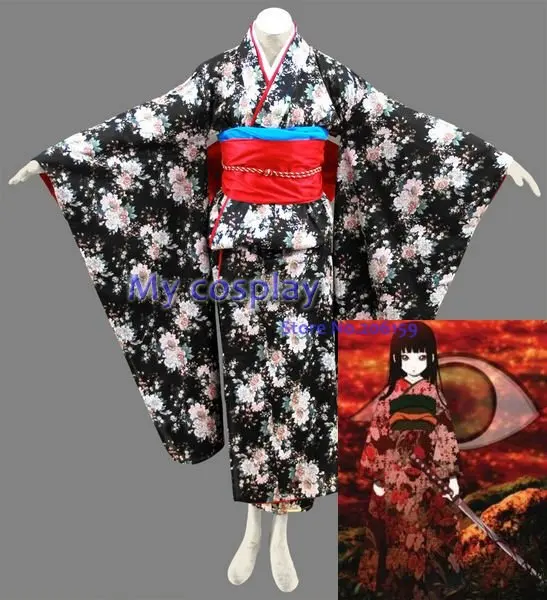 Jigoku Shoujo Enma Ai Cosplay Costume Women Kimono Dress Halloween Clothing Casual Costumes Japanese Clothes
Jigoku Shoujo Enma Ai Cosplay Costume Women Kimono Dress Halloween Clothing Casual Costumes Japanese Clothes