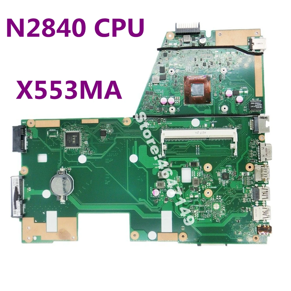 X551MA встроенный N2840 CPU REV 2.0 Материнская плата ASUS D550M F551M X551M X551 материнская для