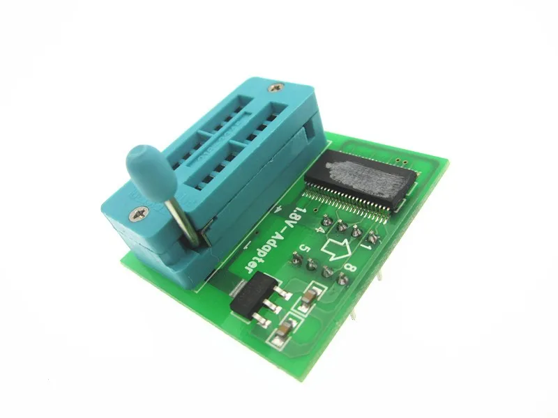 10PCS/LOT 1.8V adapter for motherboard 1.8V SPI Flash SOP8 DIP8 W25 MX25 use on programmers TL866CS TL866A EZP2010 EZP2013 CH341
10PCS/LOT 1.8V adapter for motherboard 1.8V SPI Flash SOP8 DIP8 W25 MX25 use on programmers TL866CS TL866A EZP2010 EZP2013 CH341