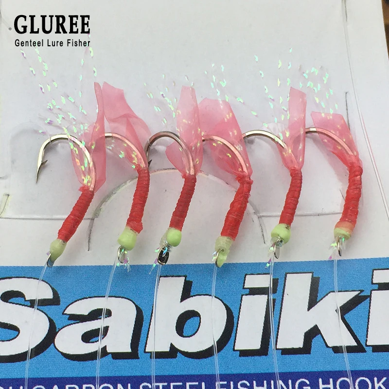 GLUREE 1 шт. 8 #9 #10 #11 #12 #13 #14 #15 # Рыбалка крюк моделирования рыбьей кожи крючок со