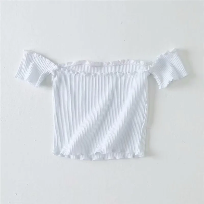 Summer new fashion street wild tight-fitting one-shoulder T-shirt female, solid color was thin sexy short T-shirt female
Summer new fashion street wild tight-fitting one-shoulder T-shirt female, solid color was thin sexy short T-shirt female