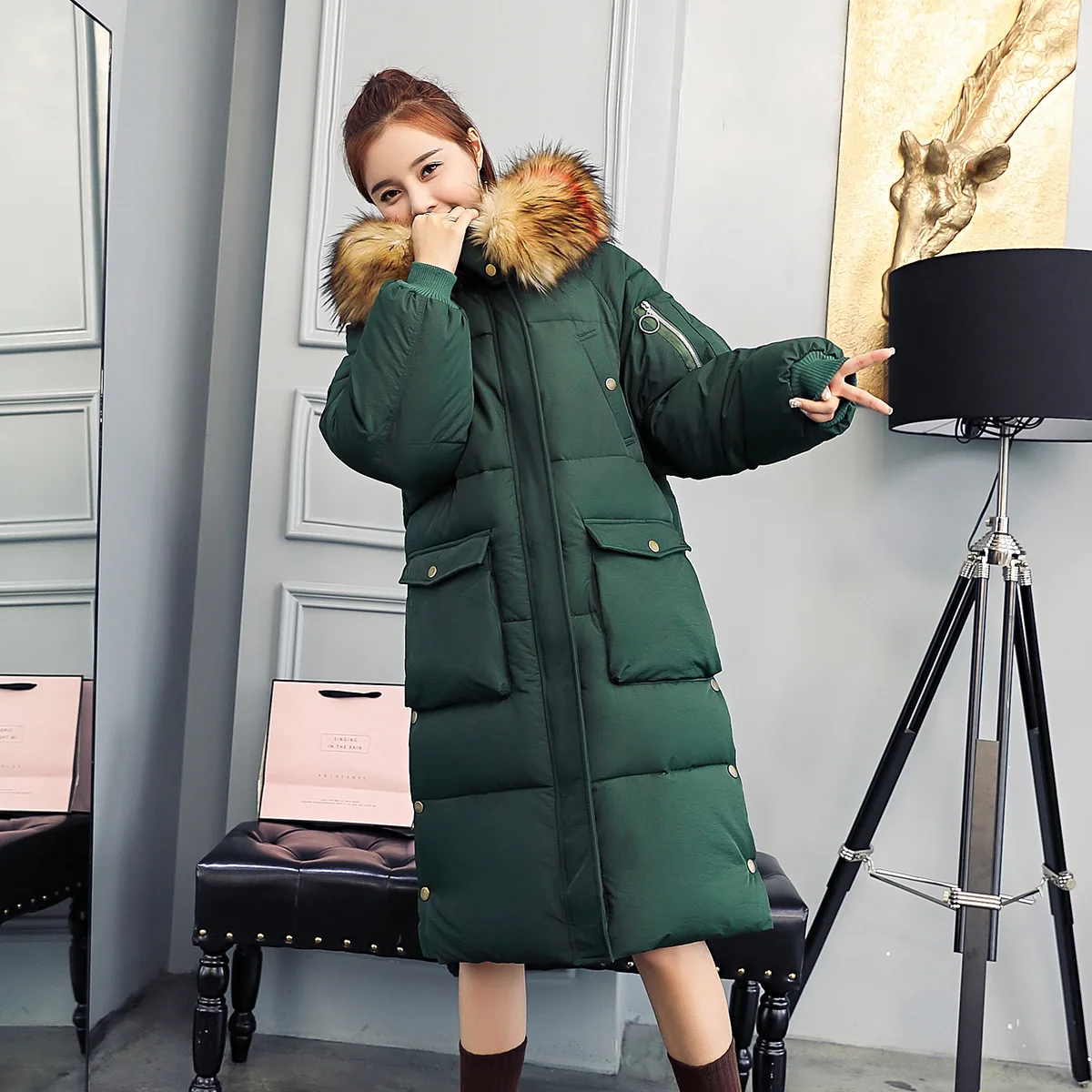 Down Cotton Girls Long Fund 2019 Winter New Pattern Thickening Heavy Seta Lead Easy Korean Cotton-padded Clothes Loose Coat
Down Cotton Girls Long Fund 2019 Winter New Pattern Thickening Heavy Seta Lead Easy Korean Cotton-padded Clothes Loose Coat