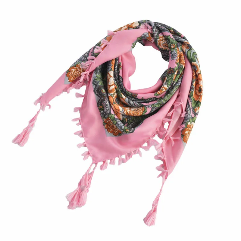 Brand spring winter Scarf short tassel floral printed Square Cotton Soft Blanket bandage Oversize Bohemia Wrap Shawls for Women
Brand spring winter Scarf short tassel floral printed Square Cotton Soft Blanket bandage Oversize Bohemia Wrap Shawls for Women