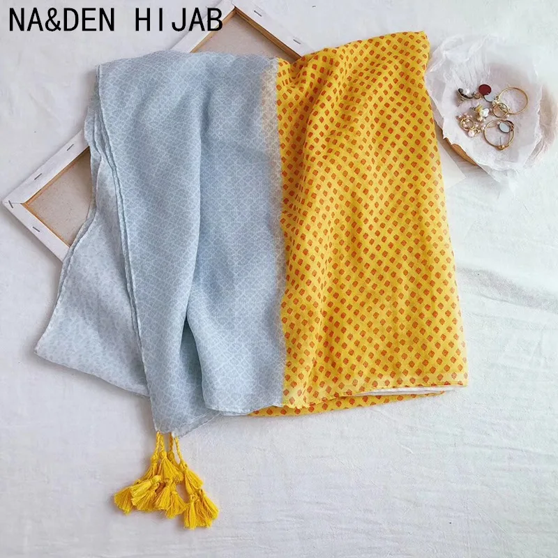 Women Double colour cotton with tassel scarf fashion Contrast color spring and summer cotton scarf shawl 10pcs/lot fast shipping
Women Double colour cotton with tassel scarf fashion Contrast color spring and summer cotton scarf shawl 10pcs/lot fast shipping