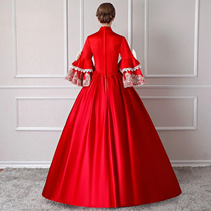 Custom 17th Century Rococo Evening Party Dress Renaissance Marie Antoinette Costumes Gothic Victorian Cosplay Halloween Dress
Custom 17th Century Rococo Evening Party Dress Renaissance Marie Antoinette Costumes Gothic Victorian Cosplay Halloween Dress