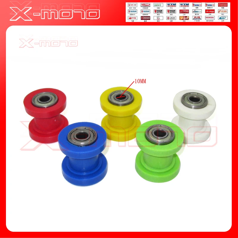 Colorful 10mm pulley tensioner slider chain roller drive wheel guide XR CRF 50 SDG thumpstar pit trail dirt bike motorcycle
Colorful 10mm pulley tensioner slider chain roller drive wheel guide XR CRF 50 SDG thumpstar pit trail dirt bike motorcycle