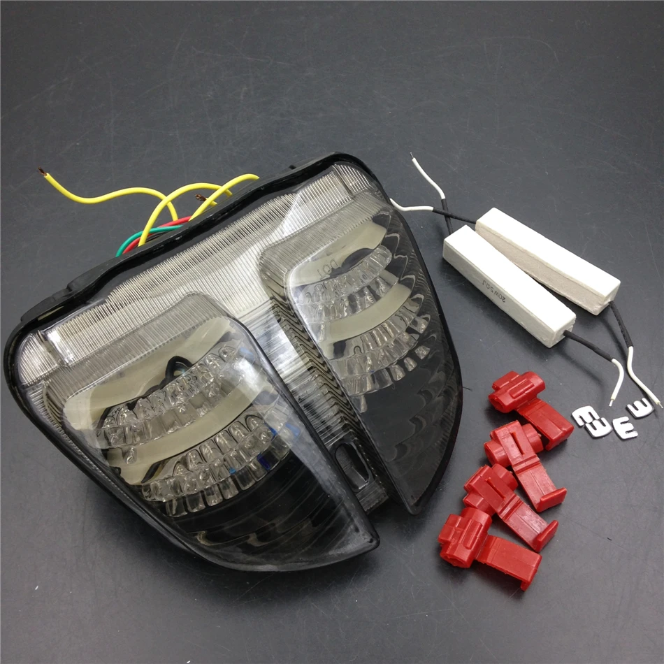 Aftermarket Motorcycle Parts LED Tail Brake Light for 2006 2007 GSXR 600 GSX-R600 750 GSX-R750 smoke
Aftermarket Motorcycle Parts LED Tail Brake Light for 2006 2007 GSXR 600 GSX-R600 750 GSX-R750 smoke
