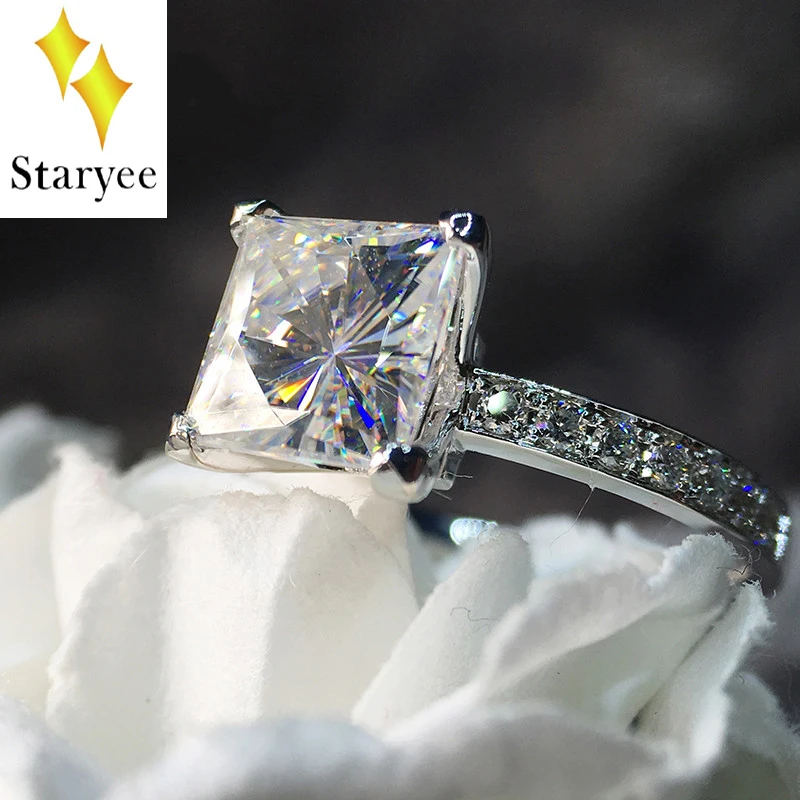 Moissanite Ring 14K White Gold DEF VS Lab Grown Moissanite Diamond Halo Ring For Women Engagement Wedding Party Charm Jewelry
Moissanite Ring 14K White Gold DEF VS Lab Grown Moissanite Diamond Halo Ring For Women Engagement Wedding Party Charm Jewelry