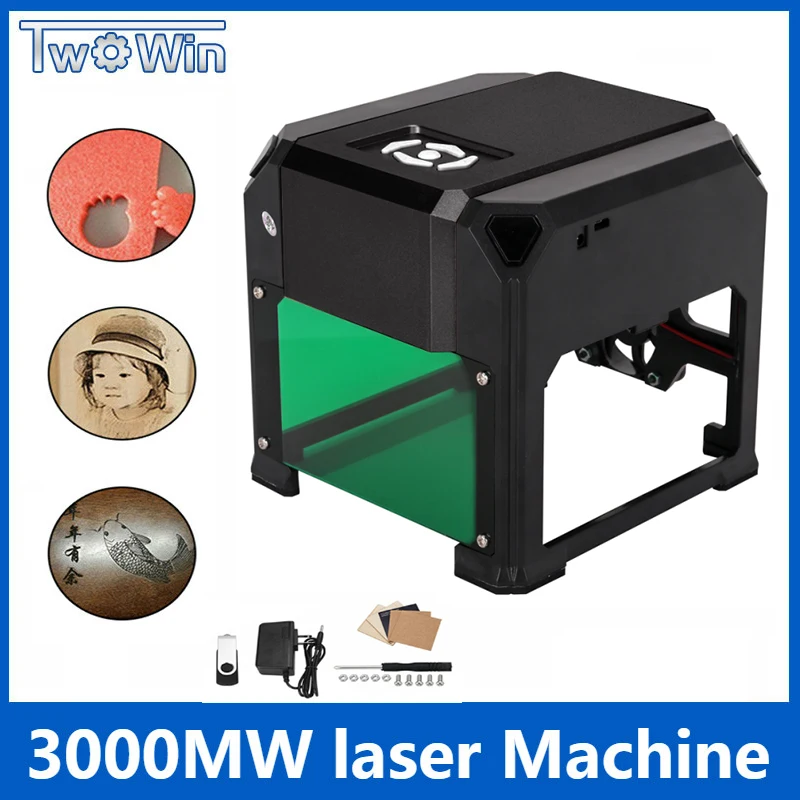 3000mw Automatic K5 Type High Speed Laser Engraving Machine USB DIY Carving Handicraft Wood Engraver
3000mw Automatic K5 Type High Speed Laser Engraving Machine USB DIY Carving Handicraft Wood Engraver