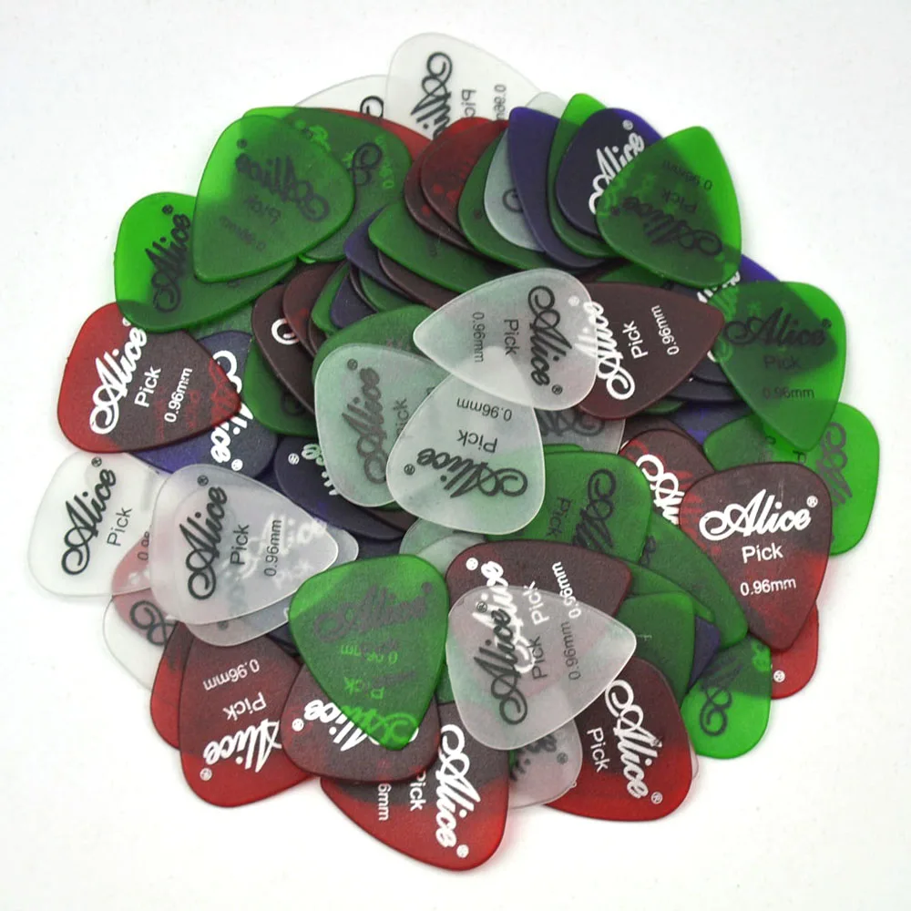 Alice 100pcs Heavy 0.96mm Transparent Matte Guitar Picks Plectrums Polycarbonate Assorted Colors
Alice 100pcs Heavy 0.96mm Transparent Matte Guitar Picks Plectrums Polycarbonate Assorted Colors