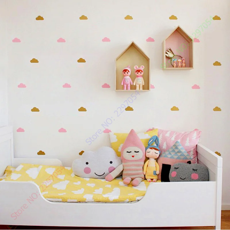 New Cute Cloud Pattern Wall Sticker Removable & Waterproof No Pollution Material For Baby Bedroom Kids Living Room Decal
New Cute Cloud Pattern Wall Sticker Removable & Waterproof No Pollution Material For Baby Bedroom Kids Living Room Decal