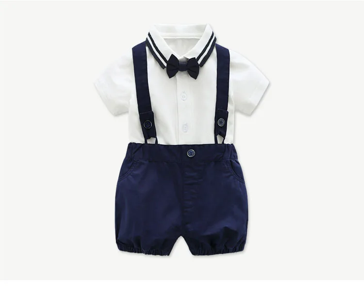 Baby boy's wear suspenders suit cotton boy's baby's short-sleeved outing set's 0-24M Good quality
Baby boy's wear suspenders suit cotton boy's baby's short-sleeved outing set's 0-24M Good quality
