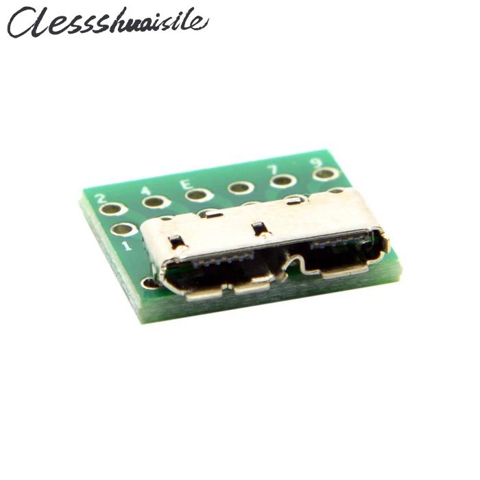(10pcs/lot) Micro B USB 3.0 Micro-B 10pin Female Socket Receptacle Board Mount SMT Type with PCB for DIY Cable
(10pcs/lot) Micro B USB 3.0 Micro-B 10pin Female Socket Receptacle Board Mount SMT Type with PCB for DIY Cable