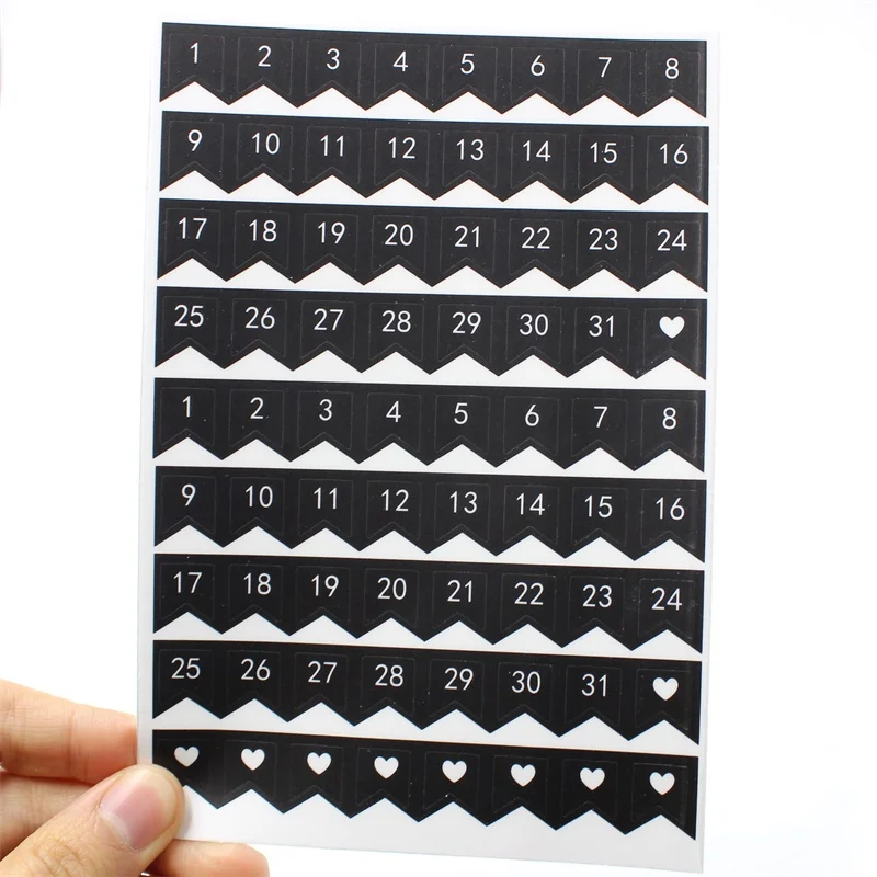 YPP CRAFT 8pcs Calendar Stickers for DIY Scrapbooking/photo album Decoration Card Making Crafts
YPP CRAFT 8pcs Calendar Stickers for DIY Scrapbooking/photo album Decoration Card Making Crafts
