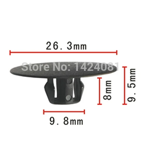 500x OEM Nylon for Mitsubishi for Chrysler for Dodge Hood Insulation Retainer Clip 26x10x8mm MU481187
500x OEM Nylon for Mitsubishi for Chrysler for Dodge Hood Insulation Retainer Clip 26x10x8mm MU481187