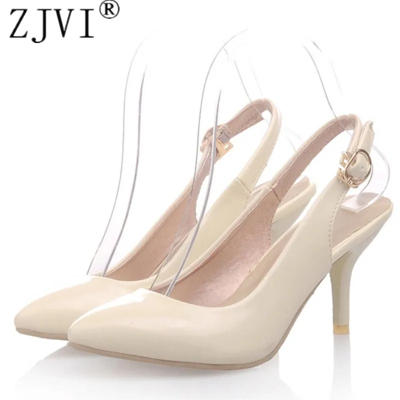 ZJVI Fashion Women Pointed Toe Thin High Heels Pumps Woman Summer Sandals Ladies Sexy Shoes Womens Slingback Shoes Party 2022
ZJVI Fashion Women Pointed Toe Thin High Heels Pumps Woman Summer Sandals Ladies Sexy Shoes Womens Slingback Shoes Party 2022