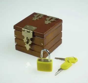 Мини блокированная коробка (Miracle Box) -Волшебные трюки сцена магии крупным планом