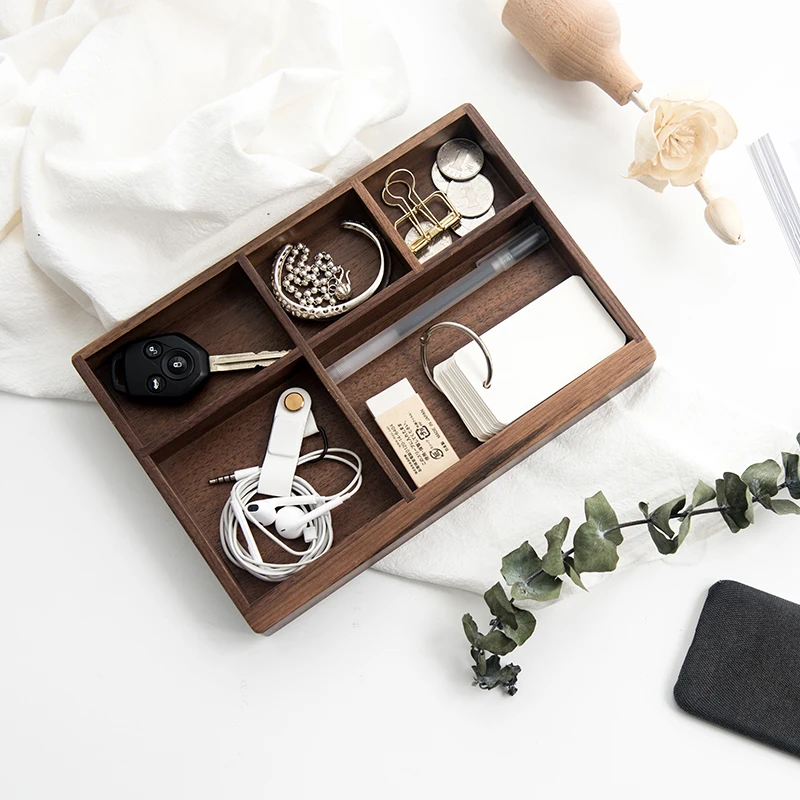 Multi-Functional Wooden Table Storage Box Black Walnut Office Organizer Stamps Clamps Stationary Pencil Case Key Storage Holders
Multi-Functional Wooden Table Storage Box Black Walnut Office Organizer Stamps Clamps Stationary Pencil Case Key Storage Holders