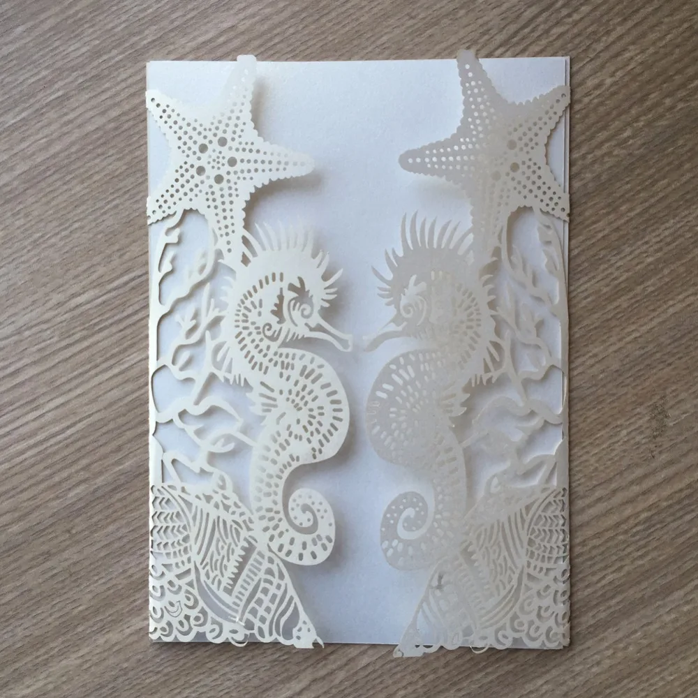 100pcs Pearl paper wedding decoration laser cut Beautiful pretty Beach theme Party Marriage Birthday wedding invitation cards
100pcs Pearl paper wedding decoration laser cut Beautiful pretty Beach theme Party Marriage Birthday wedding invitation cards