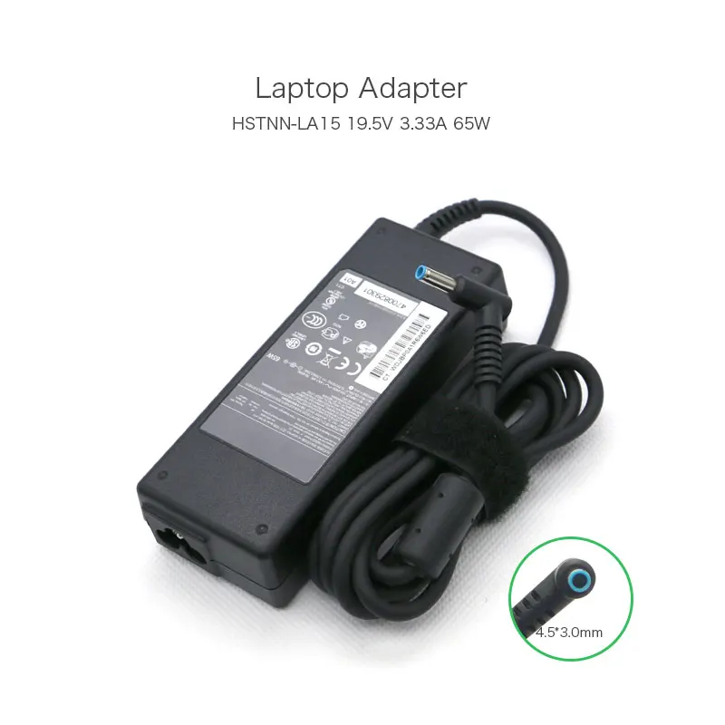 19,5 V 3.33A 65 Вт PA-1650-34HE HSTNN-LA15 Мощность AC Зарядное устройство для HP Envy Touchsmart 14-k00tx 14-k002tx 14-k047tx 14-n027tx ноутбук
19,5 V 3.33A 65 Вт PA-1650-34HE HSTNN-LA15 Мощность AC Зарядное устройство для HP Envy Touchsmart 14-k00tx 14-k002tx 14-k047tx 14-n027tx ноутбук