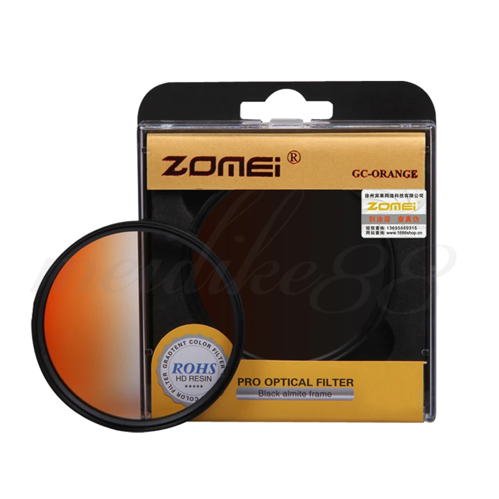 Zomei 82mm Graduated Neutral Density Filter Kit - Red Blue Orange Gray for DSLR Free shipping
Zomei 82mm Graduated Neutral Density Filter Kit - Red Blue Orange Gray for DSLR Free shipping