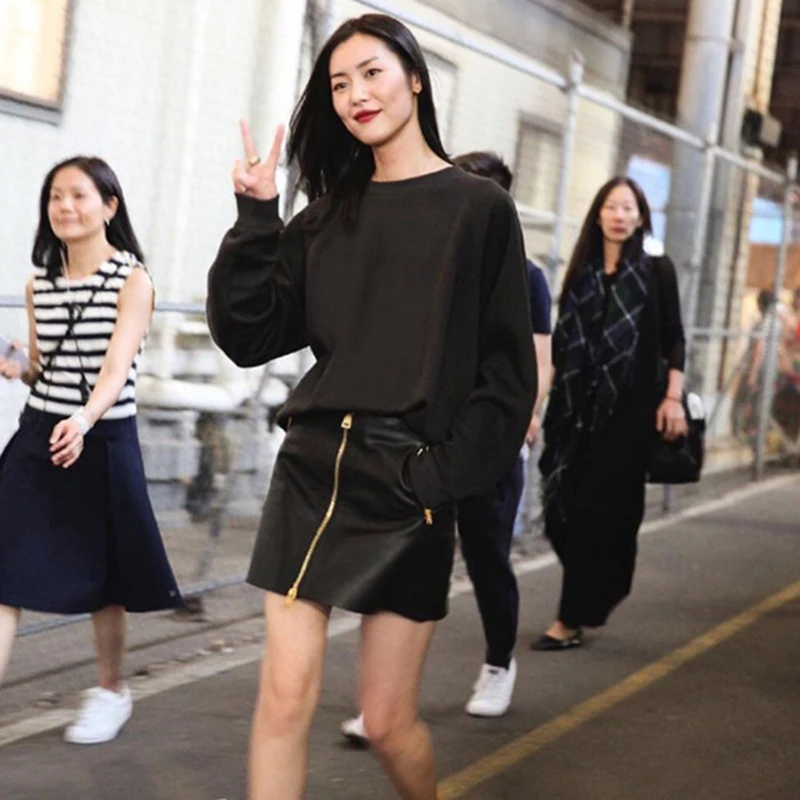 Faldas Rushed Sale Genuine Leather Saia Midi 2018 Autumn New Sheep Skirt A Word Zipper Thin Bag Hip Plus Size Skirts Womens
Faldas Rushed Sale Genuine Leather Saia Midi 2018 Autumn New Sheep Skirt A Word Zipper Thin Bag Hip Plus Size Skirts Womens