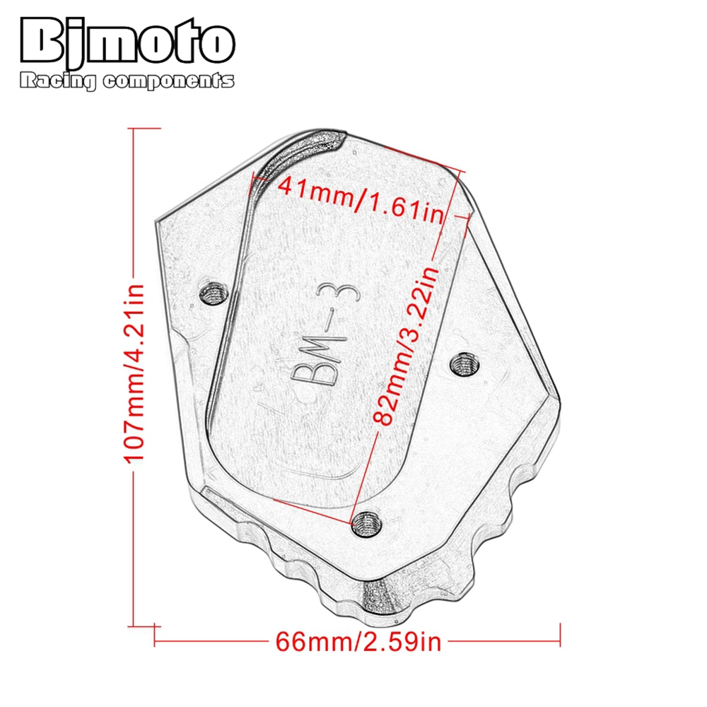 Motorcycle CNC Kickstand Extension Moto Side Stand Plate Pad Enlarge For BMW R1200GS LC R 1200 GS LC 2013 - 2016 R1200 GS LC Adv
Motorcycle CNC Kickstand Extension Moto Side Stand Plate Pad Enlarge For BMW R1200GS LC R 1200 GS LC 2013 - 2016 R1200 GS LC Adv