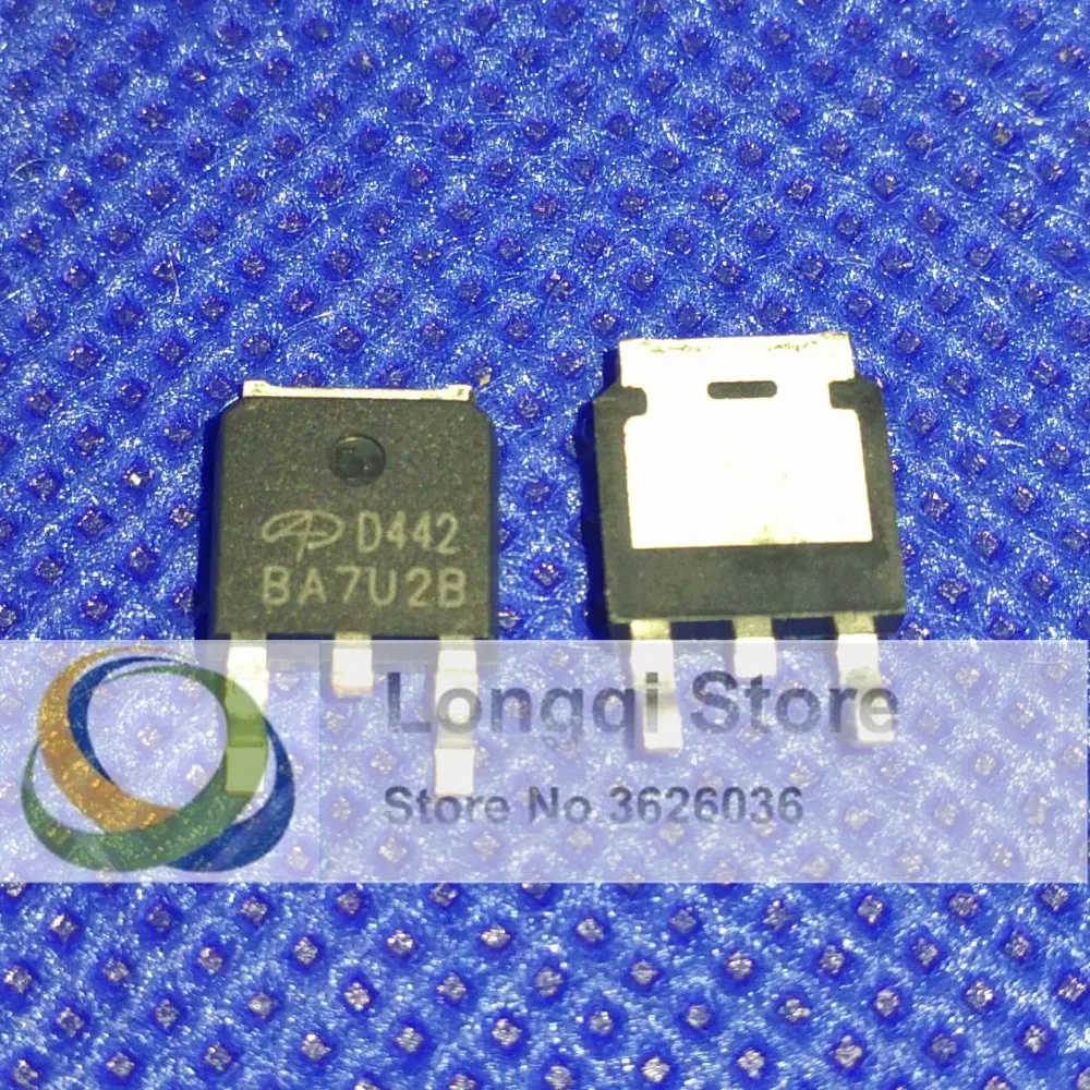 10PCS AOD442 D442 TO-252-2(DPAK) TO-252 N-Channel Enhancement Mode Field Effect Transistor NPN 37A 60V
10PCS AOD442 D442 TO-252-2(DPAK) TO-252 N-Channel Enhancement Mode Field Effect Transistor NPN 37A 60V